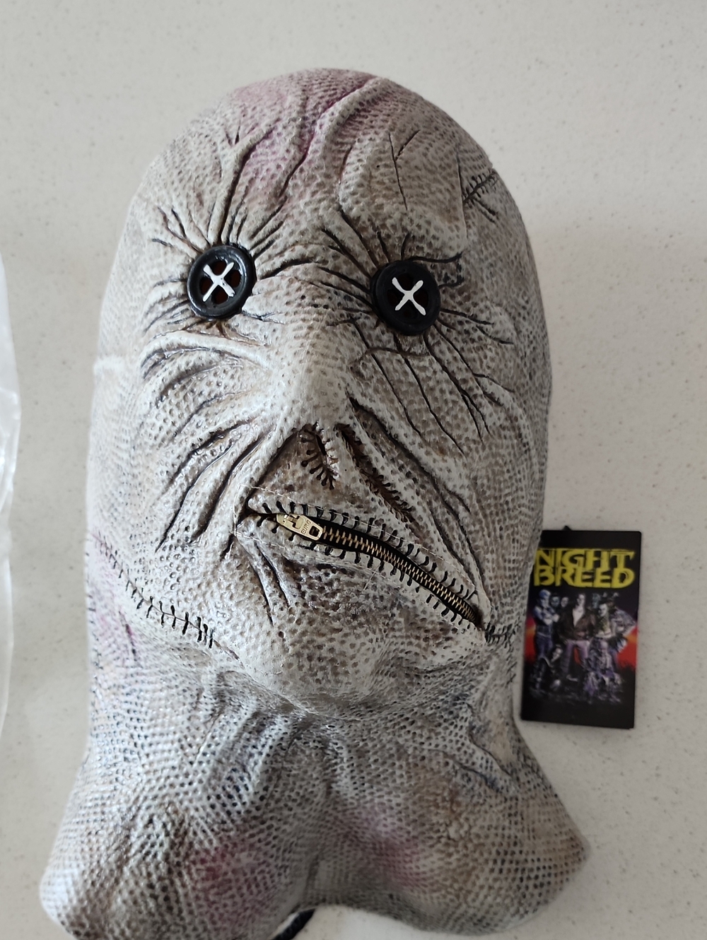 Clive Barkers Nightbreed Dr Decker Mask - Gray